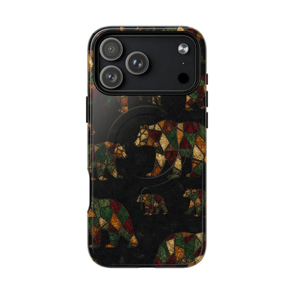 Stained Bear Magnetic Case