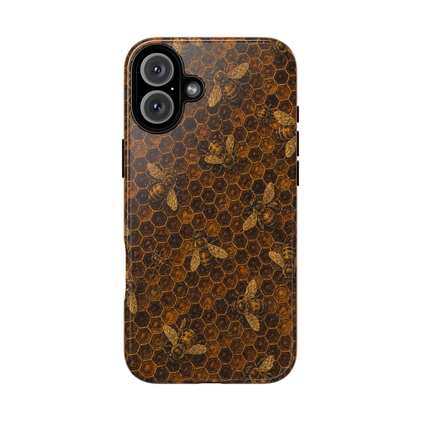 Golden Honeycomb Tough Case