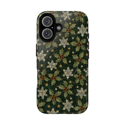 Mosaic Snowflakes Magnetic Case
