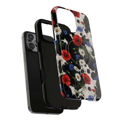 Cowhide Patriot Bloom Magnetic Case
