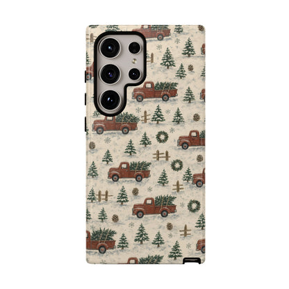 Red Truck Tree Farm Tough Case