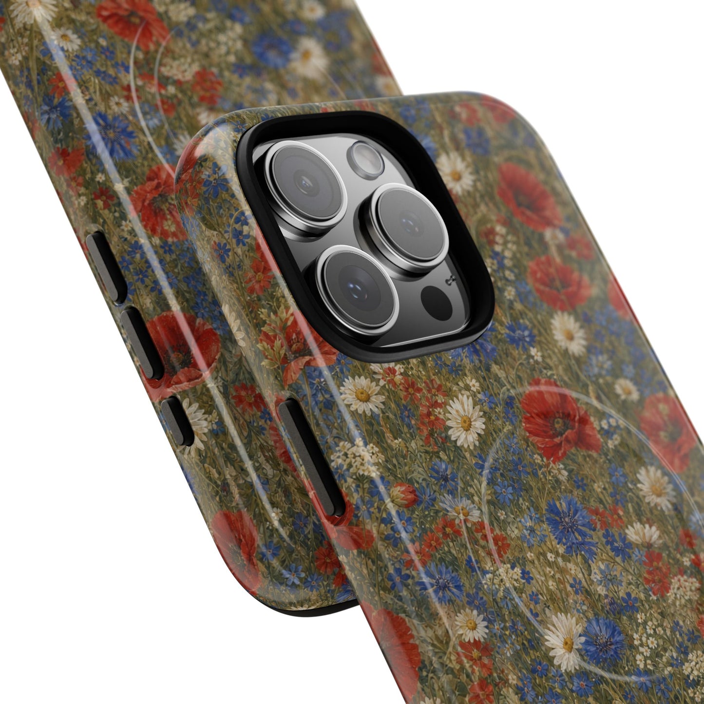 Patriotic Wildflowers Magnetic Case