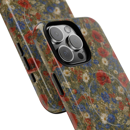 Patriotic Wildflowers Magnetic Case