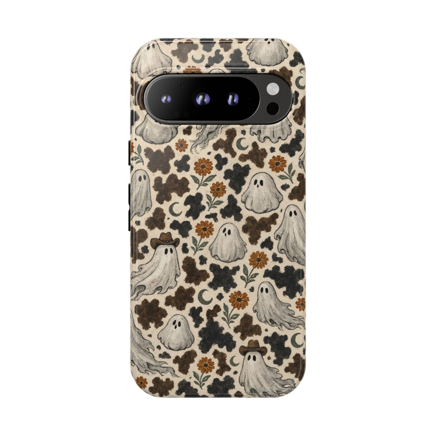 Ghostly Cowhide Tough Case