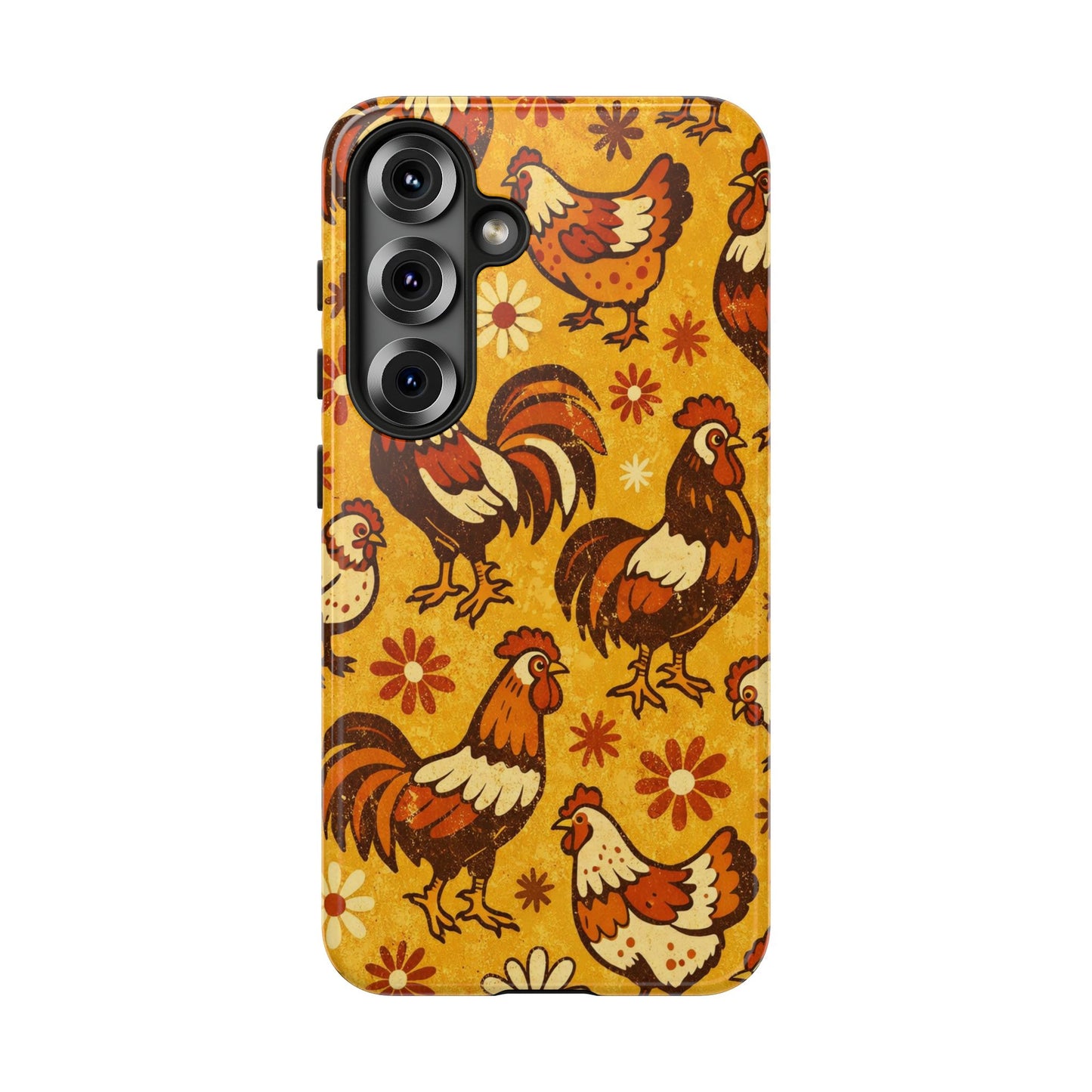 Retro Chickens Tough Case