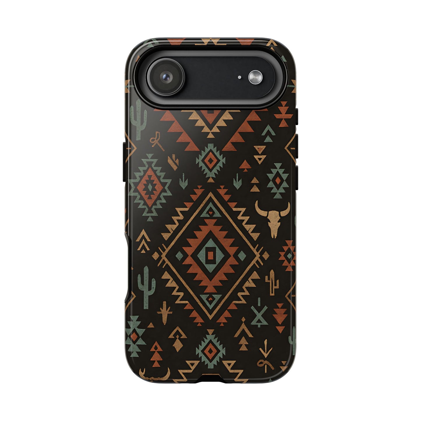 Midnight Western Aztec Tough Phone Case
