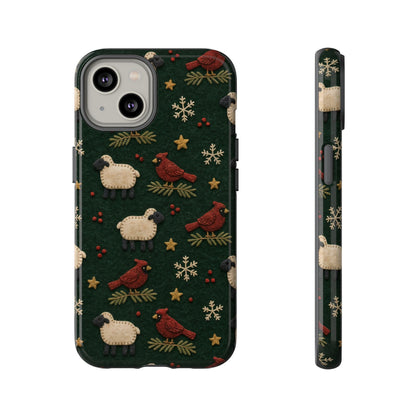 Felt Sheep Cardinals Tough Case