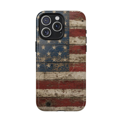 Barnwood Flag Magnetic Case
