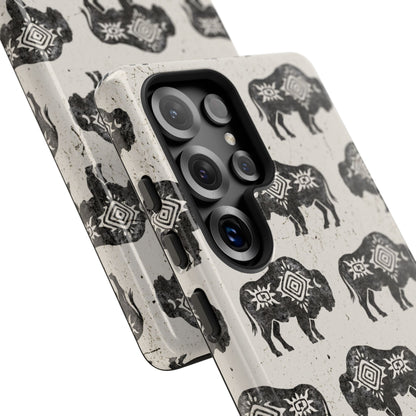 Aztec Buffalo Tough Phone Case