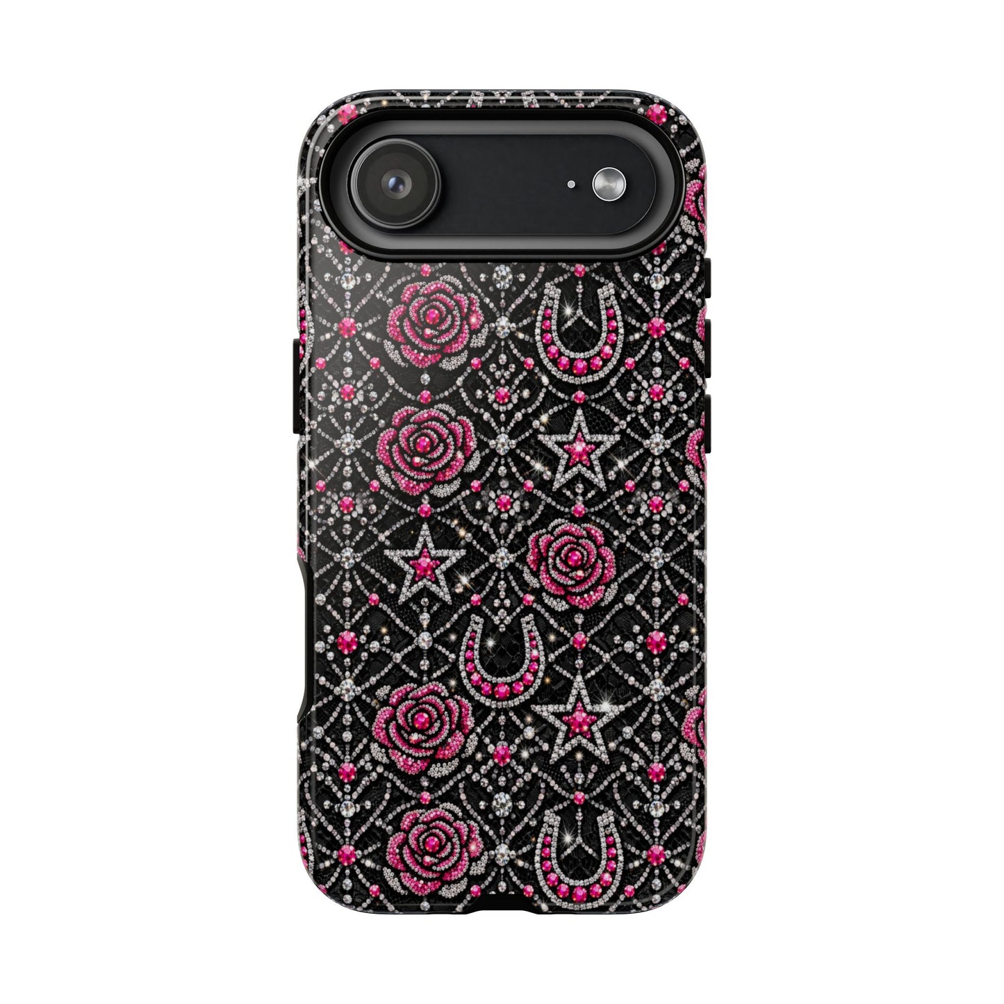 Rhinestone Rose Tough Case