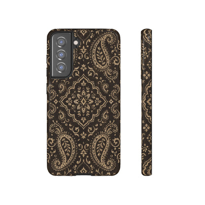 Chocolate Paisley Tough Case