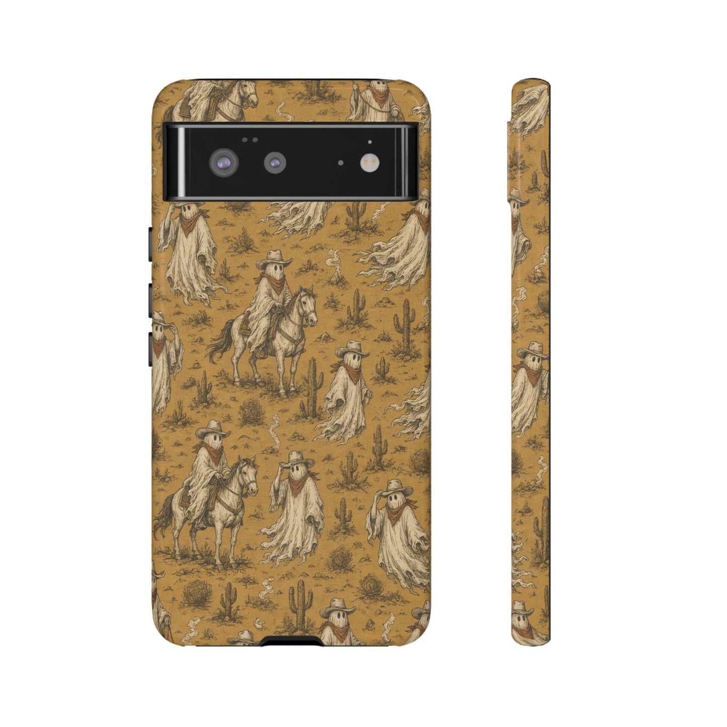 Ghost Cowboy Toile Tough Case