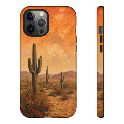 Sunset Cacti Tough Case