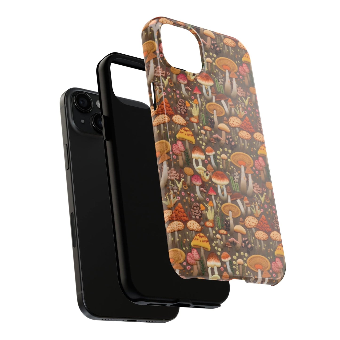 Orange Mushroom Phone Case