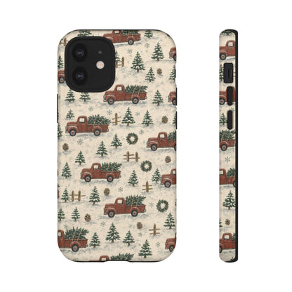 Red Truck Tree Farm Tough Case