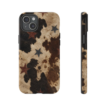 Stars And Cowhide Tough Case