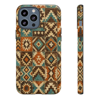 Aztec Patchwork Tough Case