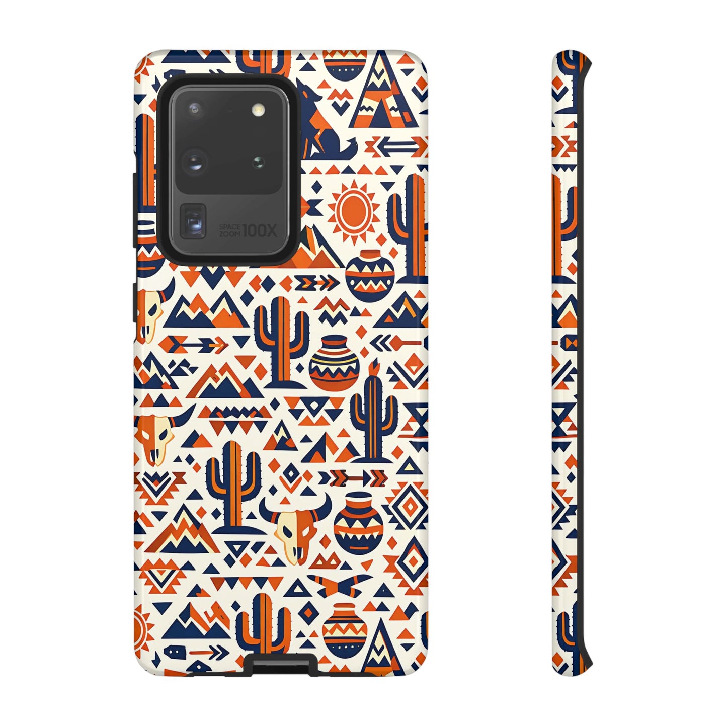 Southwest Tribal Orange Tough Case