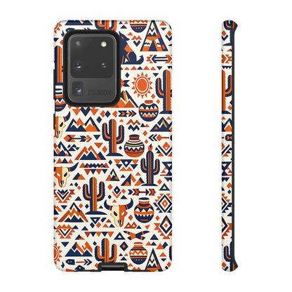 Southwest Tribal Orange Tough Case