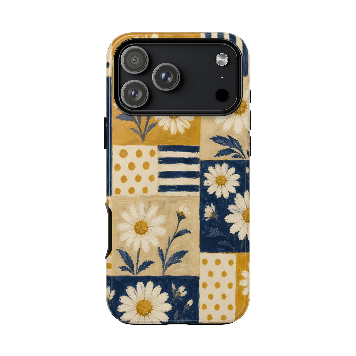 Daisy Patchwork Tough Case