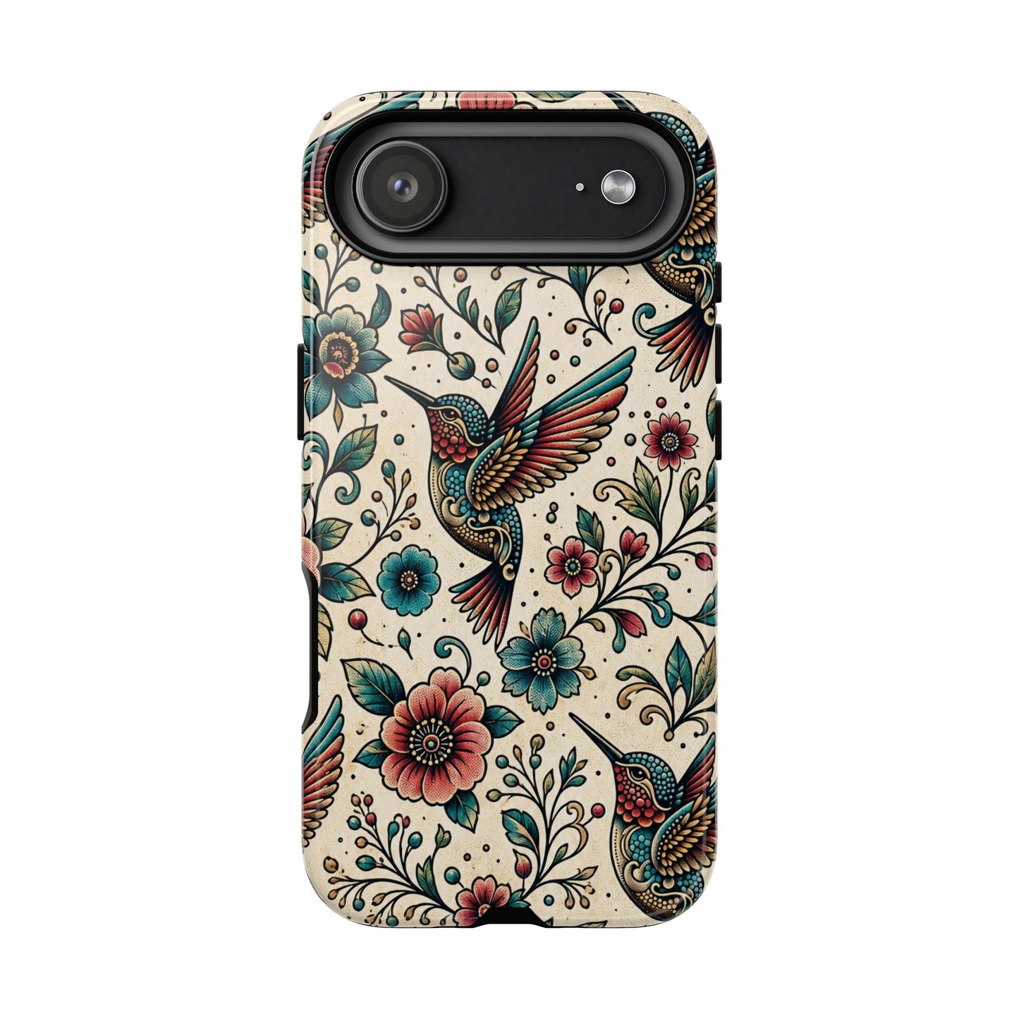 Retro Hummingbird Tough Case