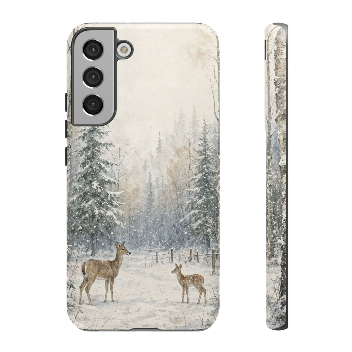 Snowy Doe Tough Case