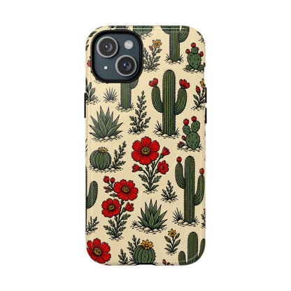 Poppy Cactus Magnetic Case