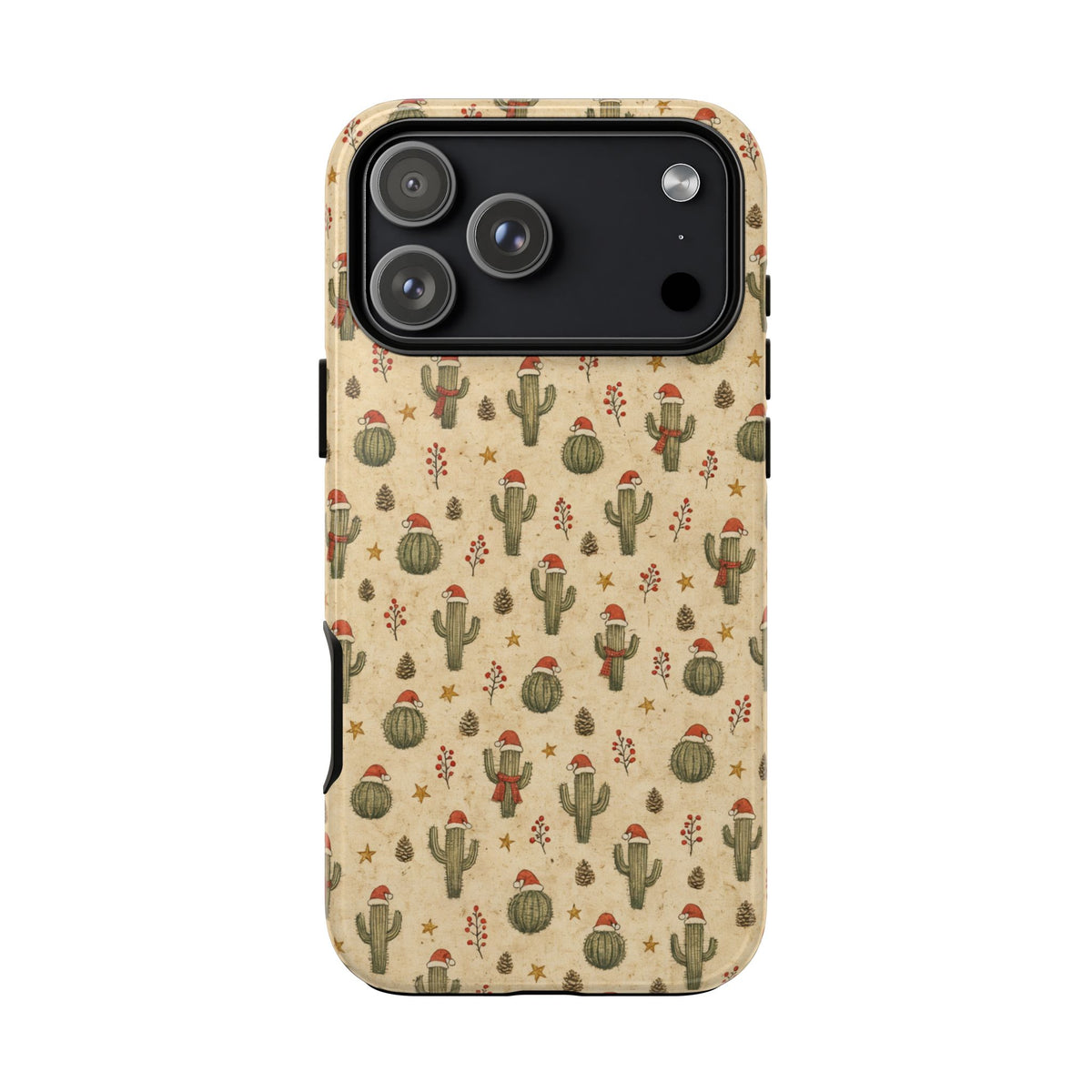 Santa Hat Saguaros Tough Case