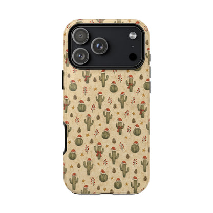 Santa Hat Saguaros Tough Case