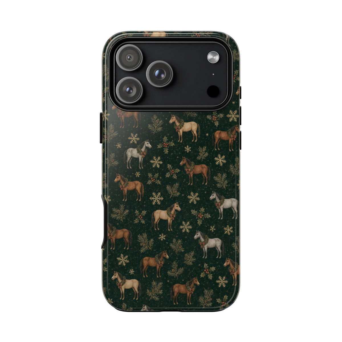 Evergreen Horses Tough Case
