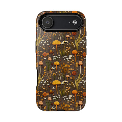 Brown Mushroom Magnetic Case