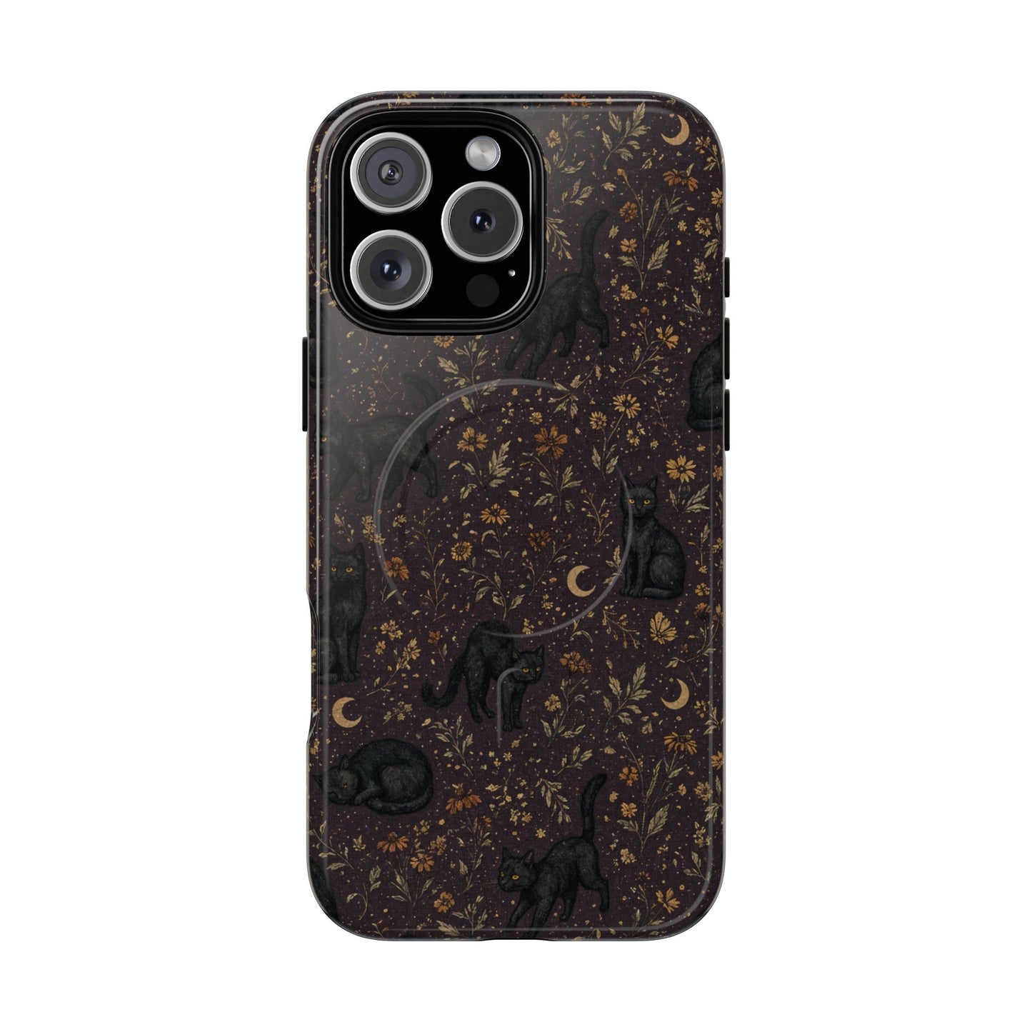 Prairie Black Cats Magnetic Case