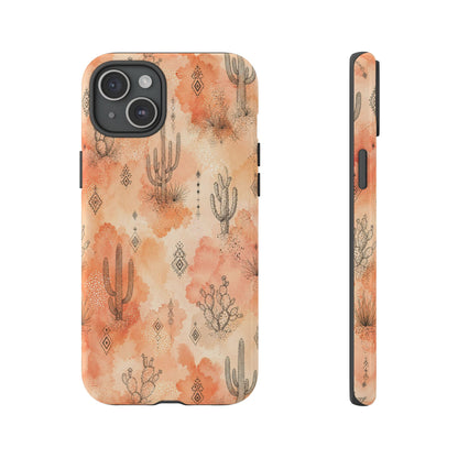 Watercolor Cactus Tough Case