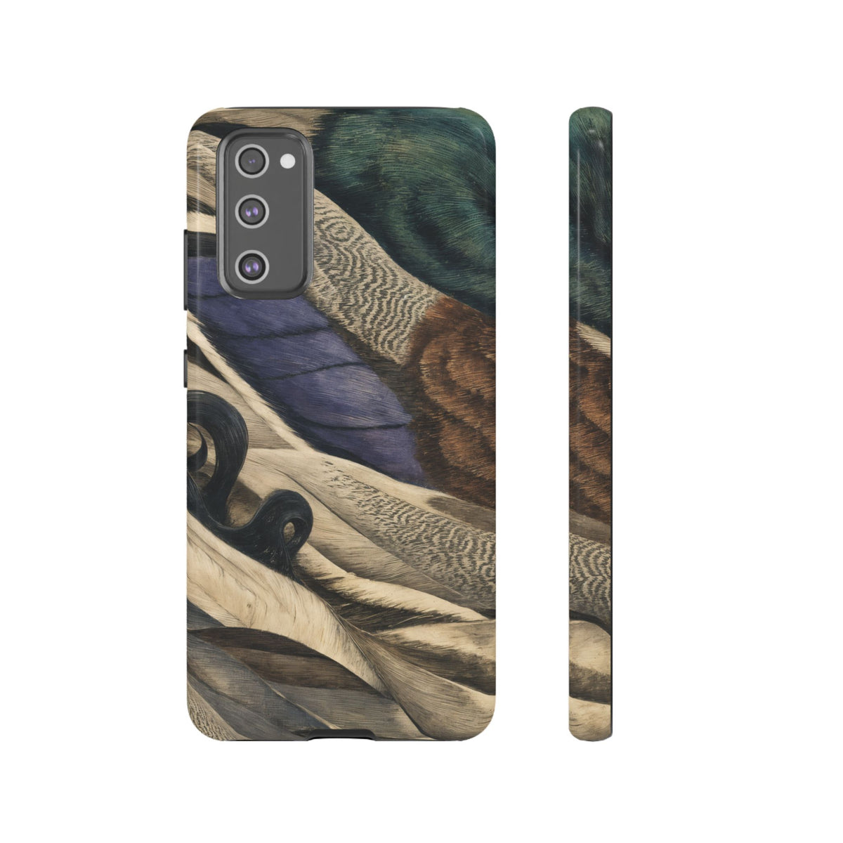 Mallard Feathers Tough Case