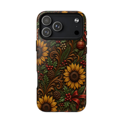Christmas Sunflowers Magnetic Case
