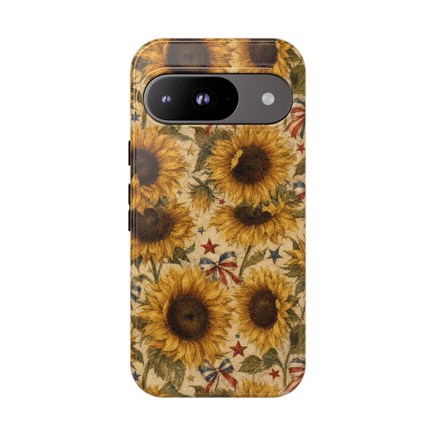Patriotic Sunflowers Tough Case