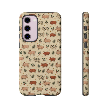 Santa Pigs Tough Case
