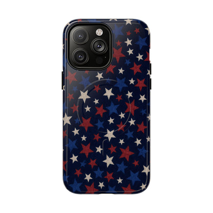 Patriotic Stars Magnetic Case