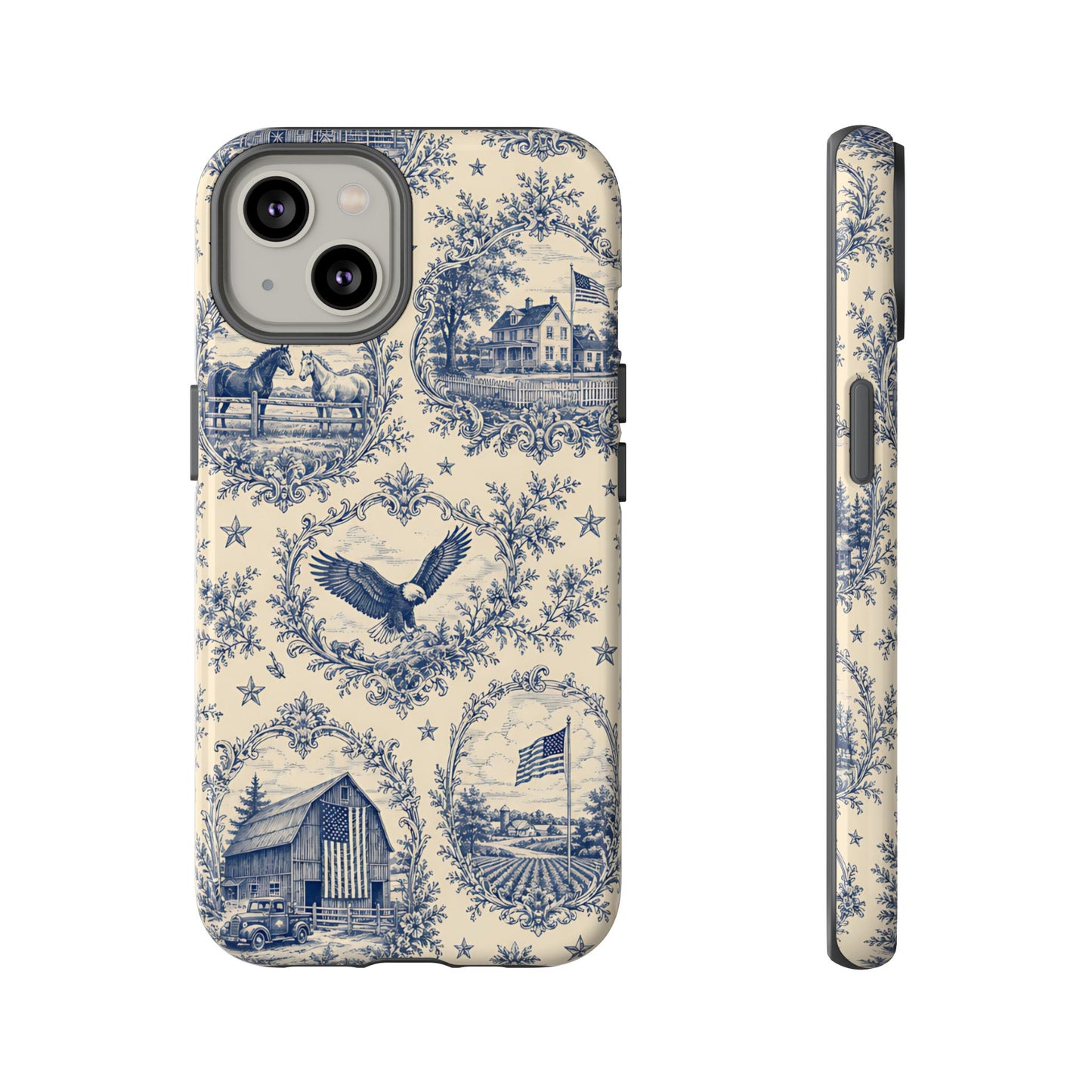 USA Toile Tough Case