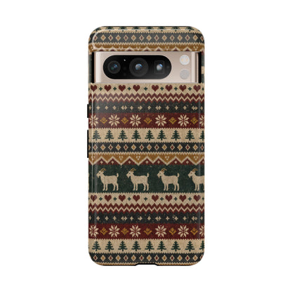 Fair Isle Goats Tough Case
