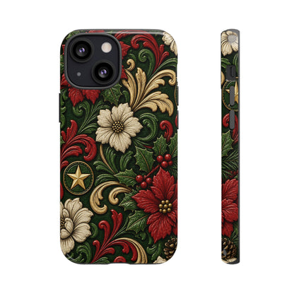 Tooled Christmas Stars Tough Case