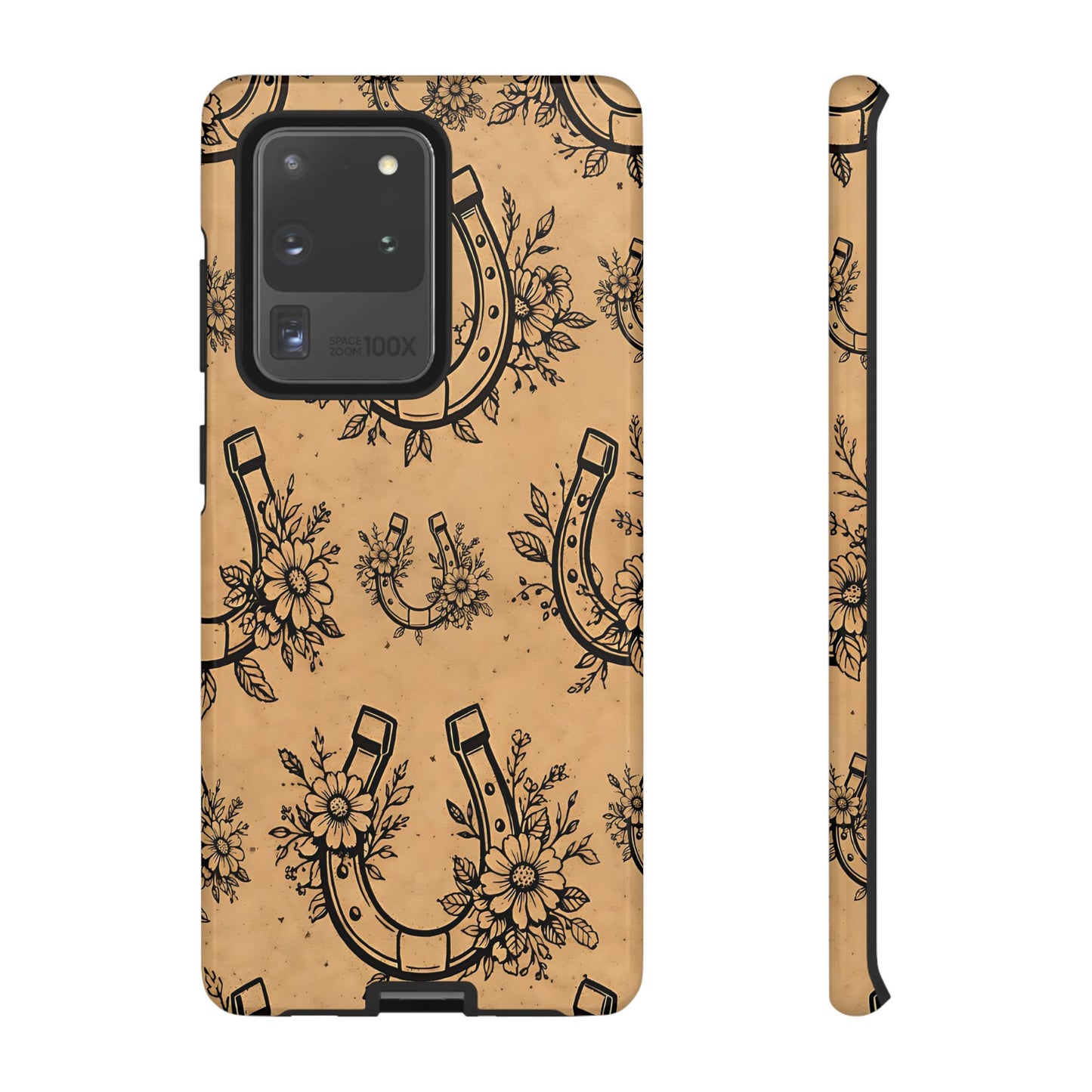 Floral Horseshoes Tough Case