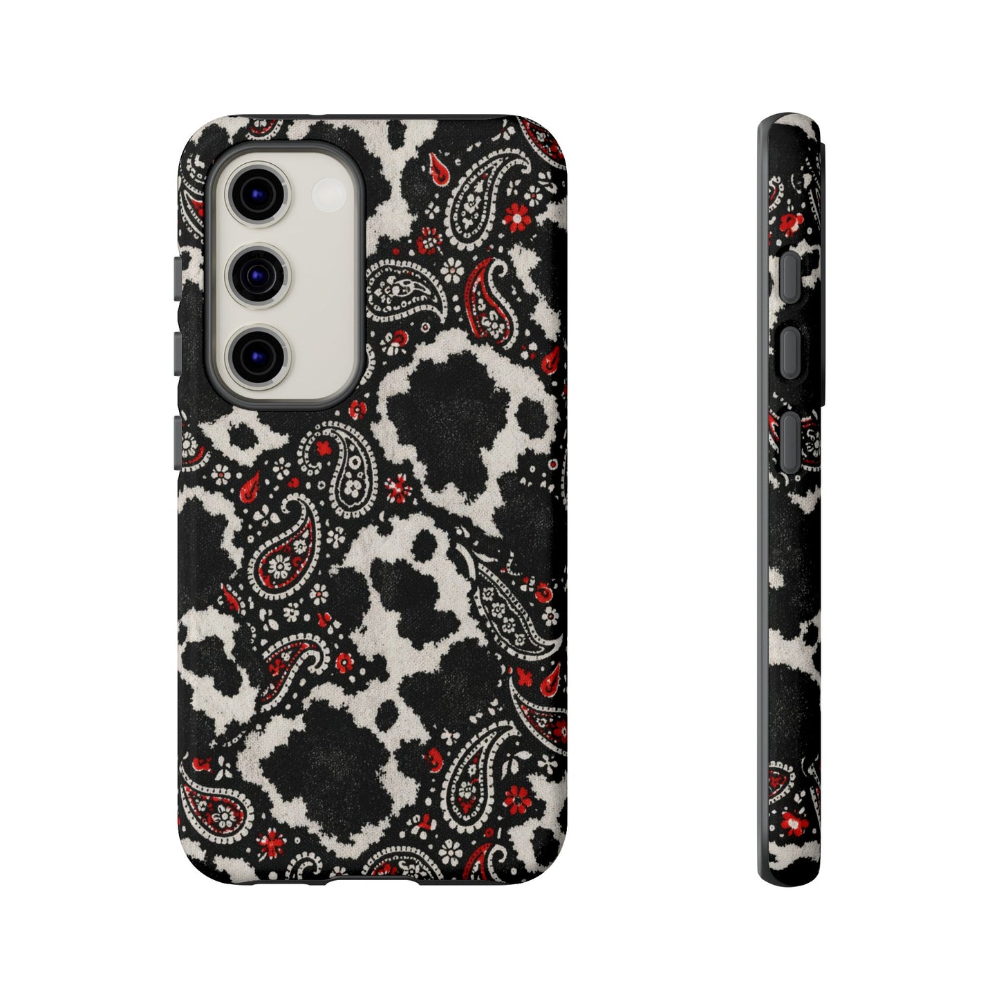 Paisley Cowhide Tough Case
