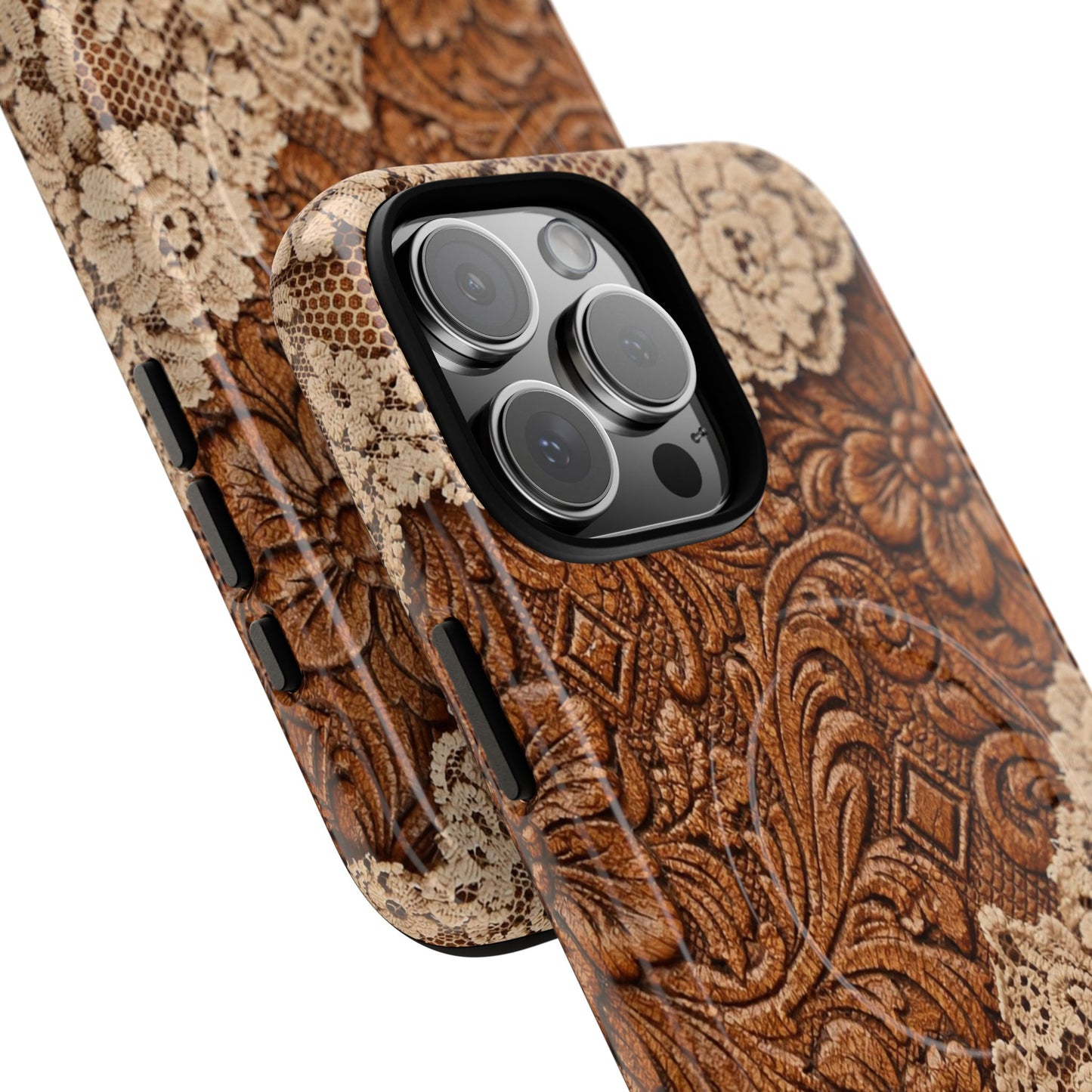 Western Lace Magnetic Case