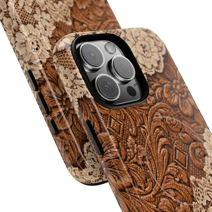 Western Lace Magnetic Case