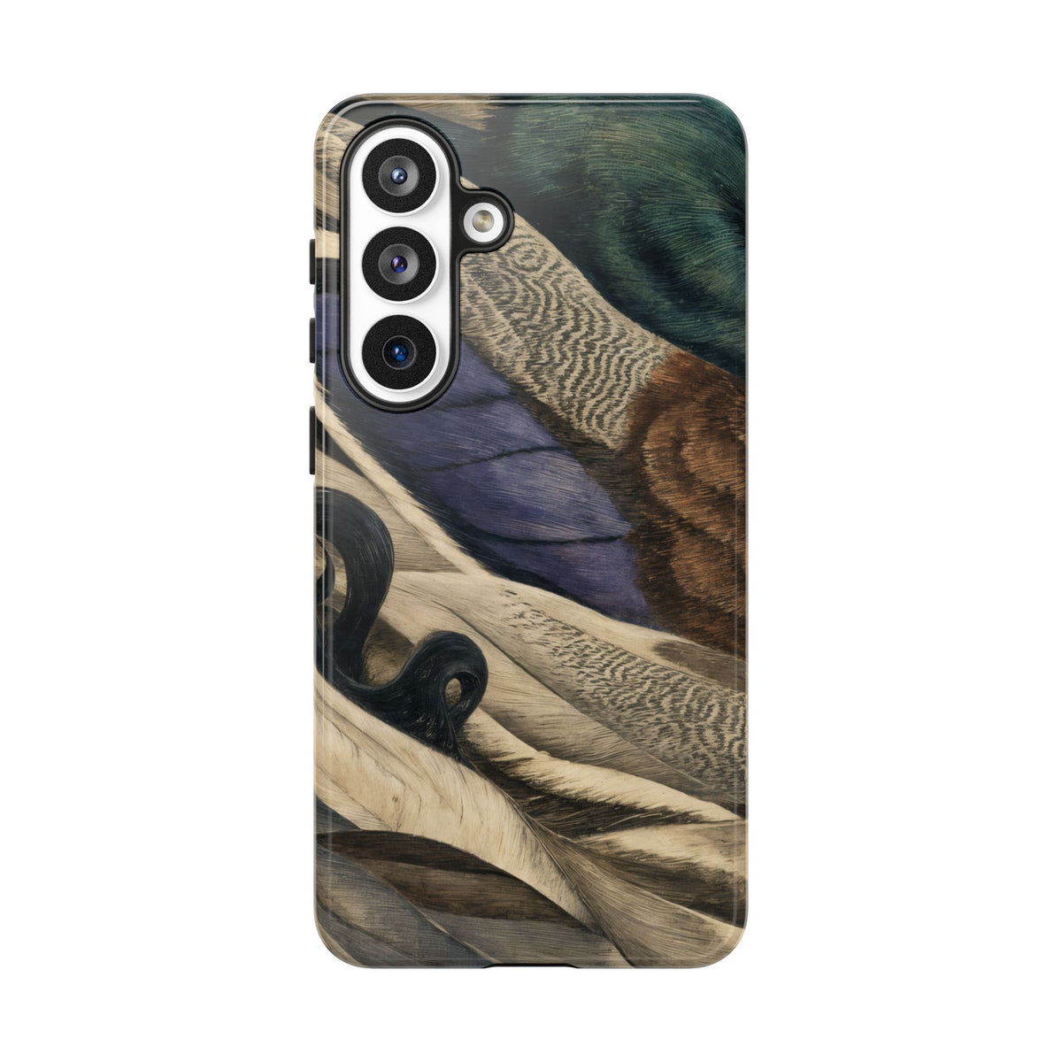 Mallard Feathers Tough Case