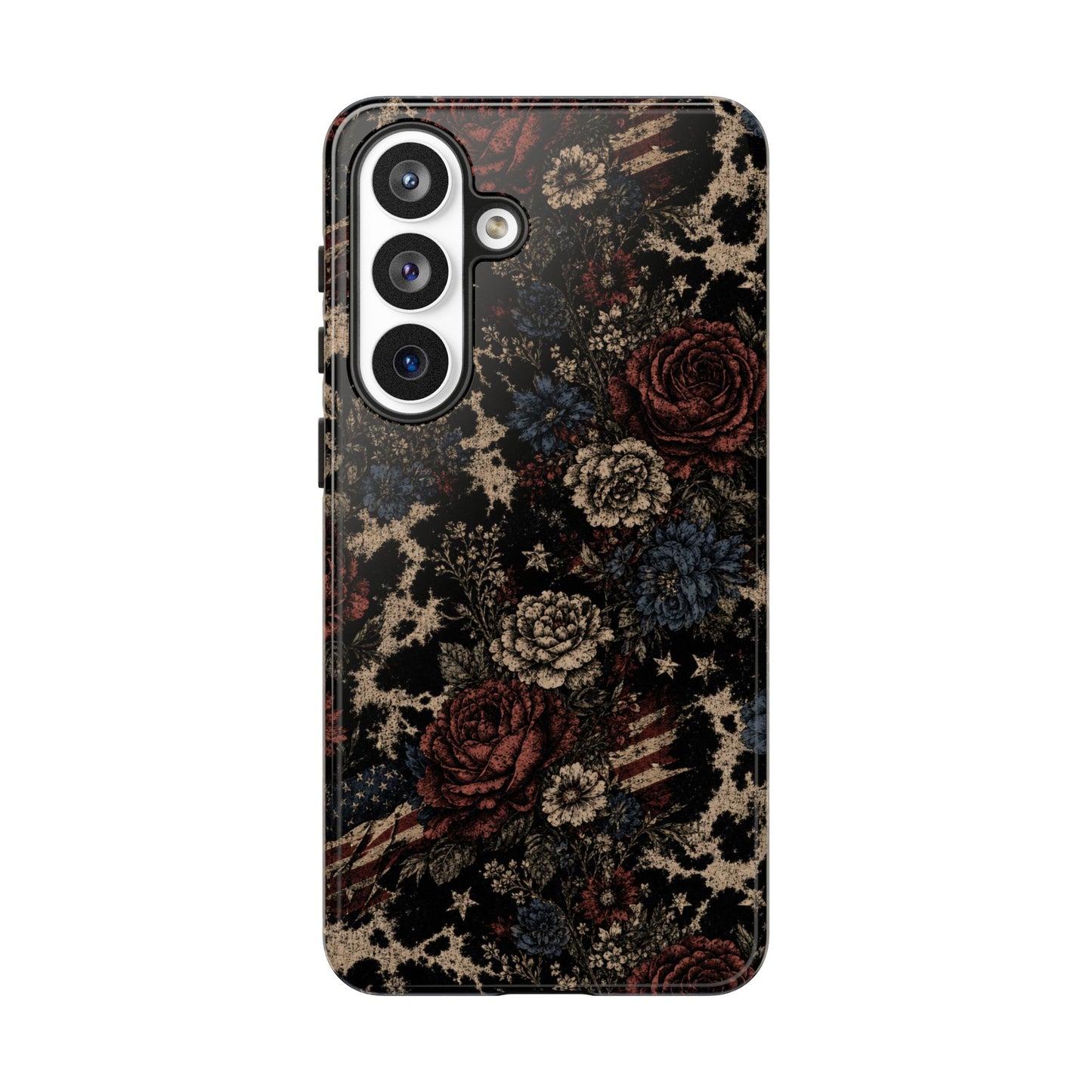 USA Cowhide Bloom Tough Case