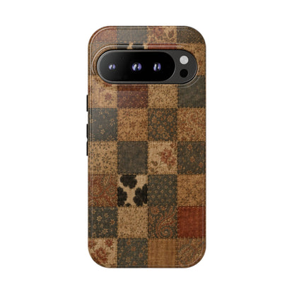 Rustic Patchwork Tough Case