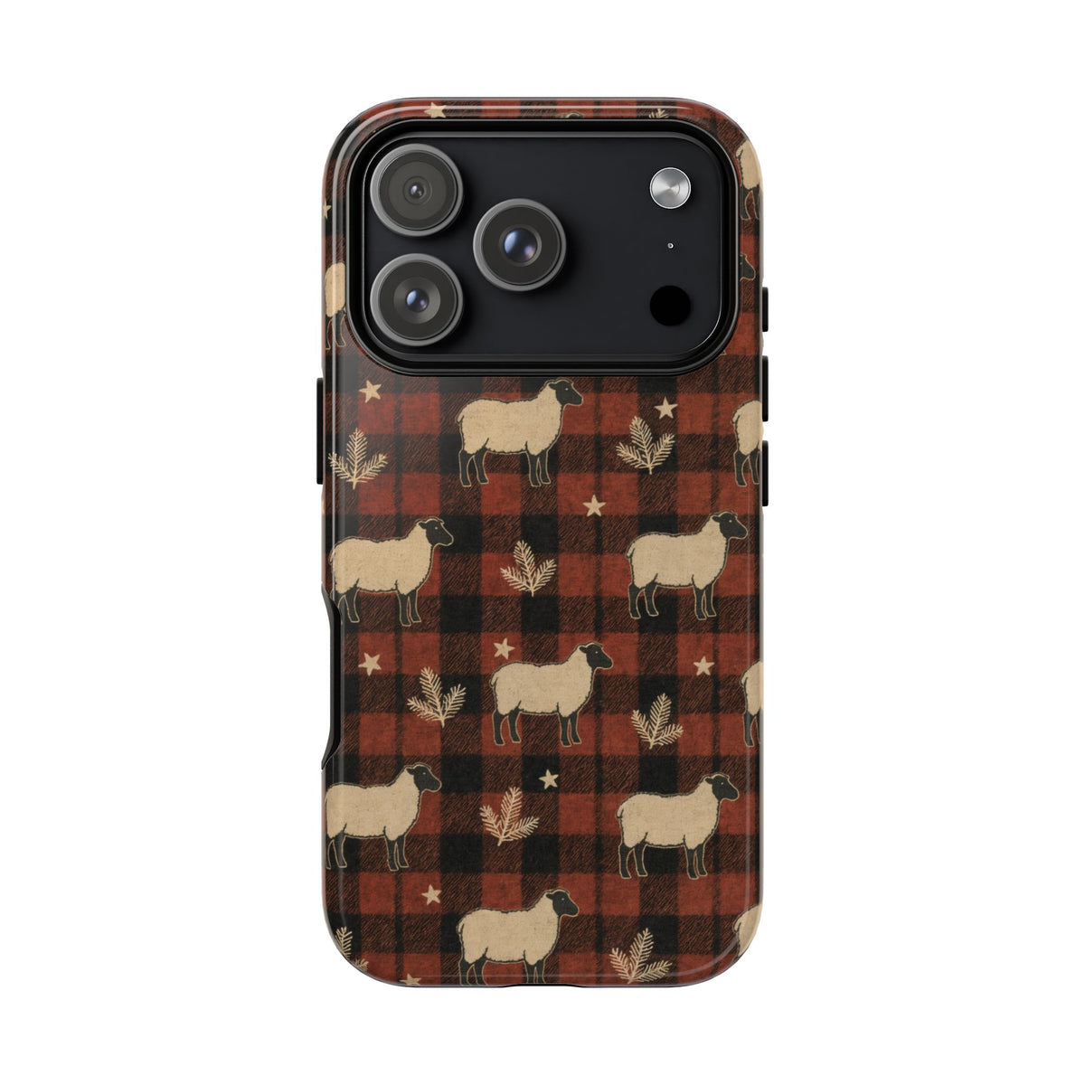 Plaid Sheep Tough Case