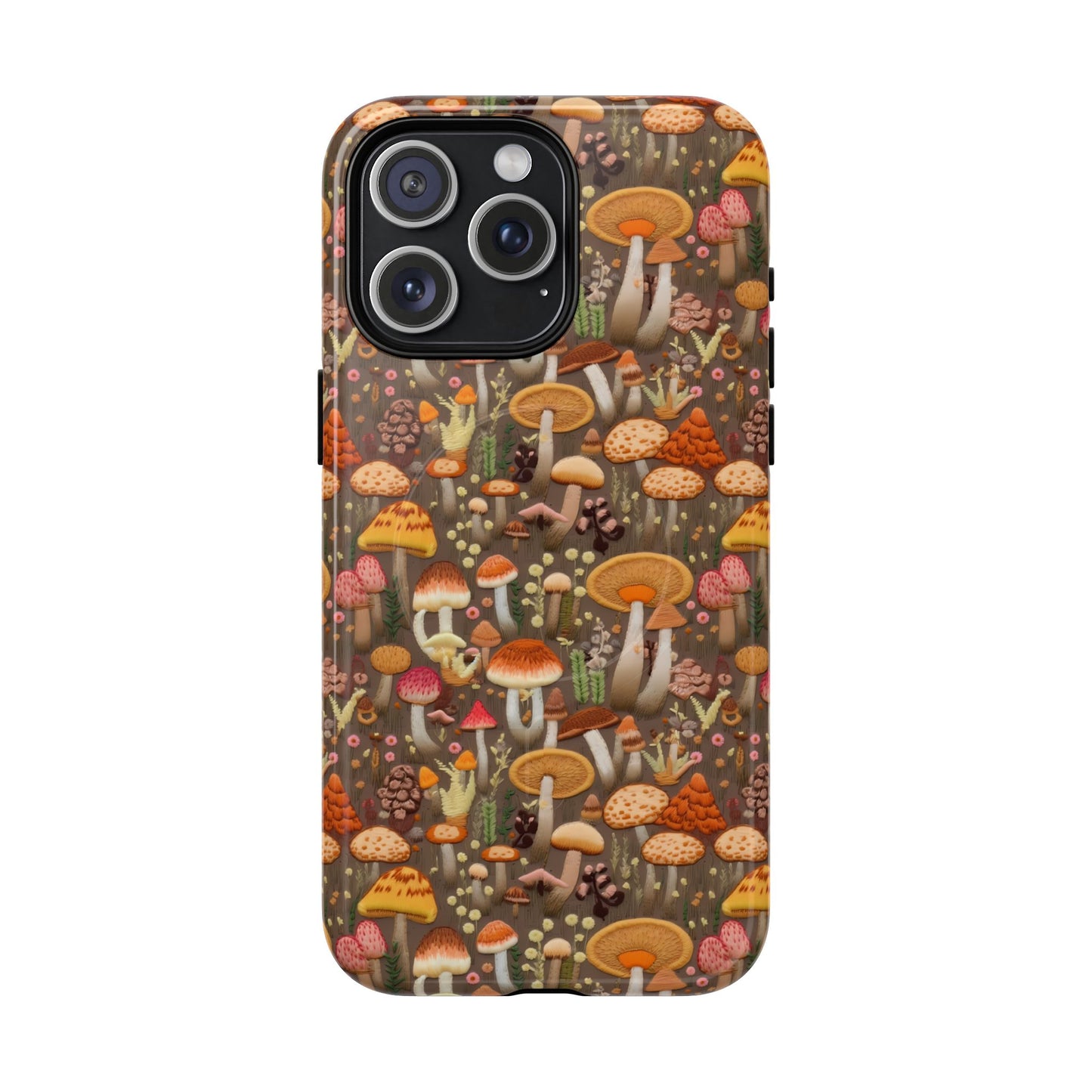 Orange Mushroom Magnetic Case